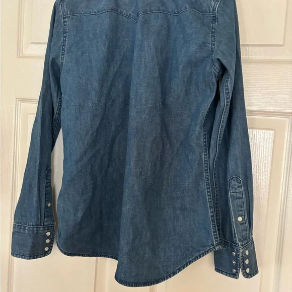 Ralph Lauren Denim Blouse - Picture 3 of 7